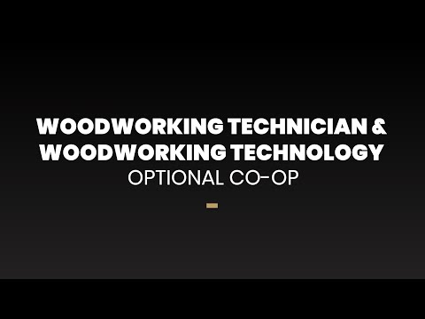 Woodworking Technician & Woodworking Technology (0054/0804)