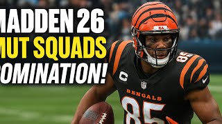 Madden 26 MUT Squads Gameplay DOMINATING in Madden Ultimate Team