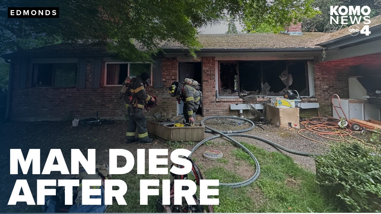 Man dies from serious injuries a day after rescue from Edmonds house ...