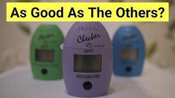 The NEW Hanna High Range Nitrate Checker