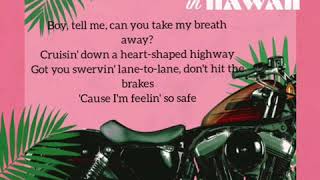 katy perry - harleys in hawaii lyrics