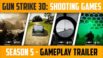 Gun Strike 3D: Shooting Games Season 5 Gameplay Trailer | gun strike season 5 trailer | Giga Games