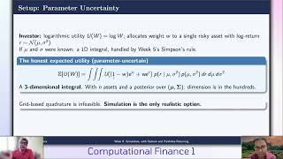 Full Lectur 8 (Part 5) Expected Utility under parameter Uncertainty News