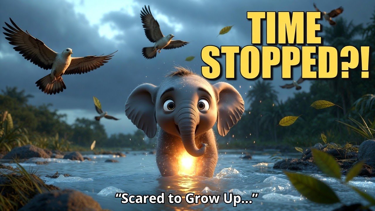 The Elephant Who Stopped Time 🐘⏳ | Powerful Bedtime Story for Kids