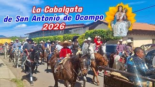 La buena Cabalgata de San Antonio de Ocampo de la Virgen del Refugio 2026 / Zamora Aventurero