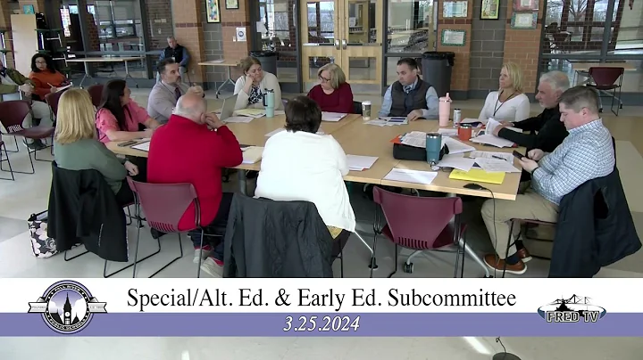3.25.2024 Special/Alternative Education & Early Education Subcommittee - DayDayNews