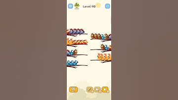 Bird Sort Colour GAMEPLAY LEVEL 110🔥Subscribe Channel@8-Bit games🔥