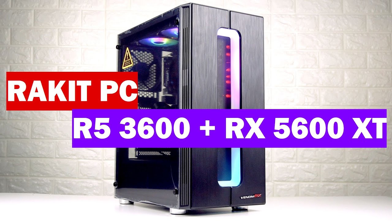 Build a PC with AMD Ryzen 5 3600 + Radeon RX 5600 XT (May 2020 