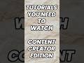 Best video editing tutorials for content creators #editing #editingtutorial #videoediting #tutorial