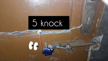 Secret Knock Door Lock System|By ESP32|Piezo Sensor |(Self Quarantine 7th day)