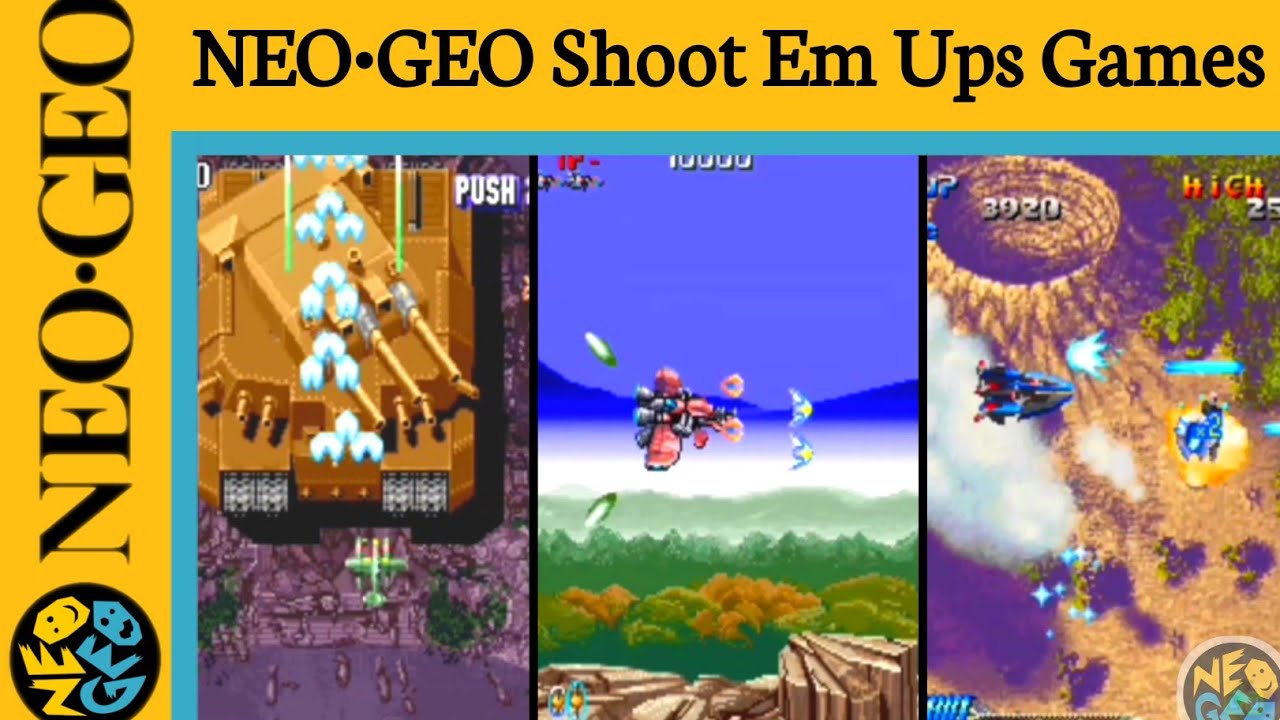 Top 14 Shoot em Ups Games for Neo Geo