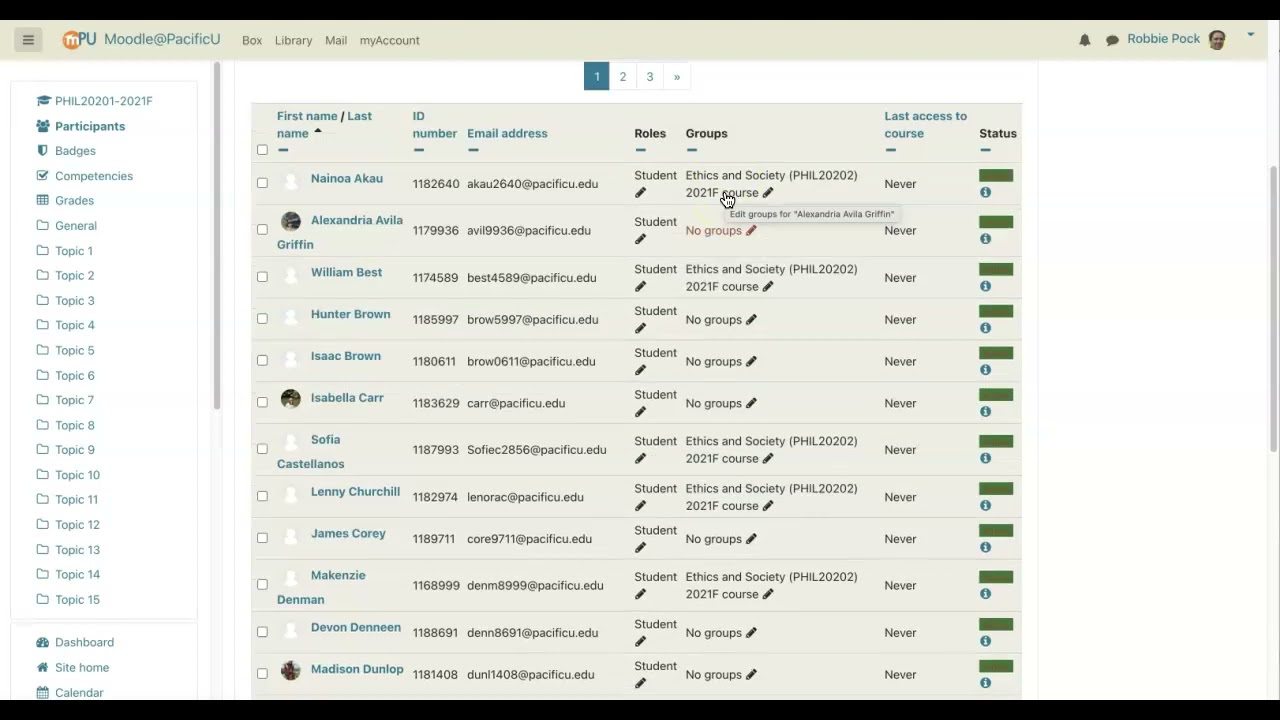 Course Metalink for Ramona