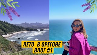 🇺🇸 Влог-летнее путешествие в Орегоне - лаванда, винодельня, океан и Cannon Beach