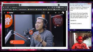 REACTION: Jason Dy performs "Reasons to Believe" LIVE on Wish 107.5 Bus @jasondy6191990