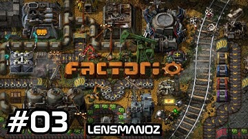 Factorio Modded - Ep 3 - Beginning of a Bus