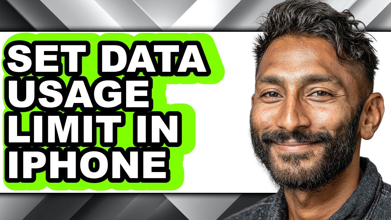 How to Set Data Usage Limit in Iphone (easy Method)