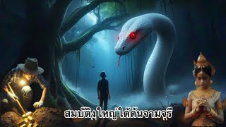 สมบัติงูใหญ่ใต้ต้นจามจุรี /ສົມບັດງູໃຫຍ່ໃນກ້ອງຮົ່ມສາມສາ/ #เรื่องเล่า #นิทานก่อนนอน #นิยายเสียง