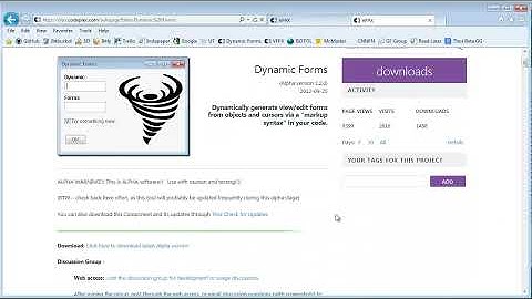 Visual FoxPro Dynamic Forms - Exploring the class PRG.