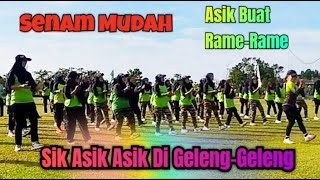 Download Lagu Senam Sik Asik Asik Ya Cuma Digeleng-Geleng MP3