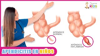 APENDICITIS  EN NIÑOS síntomas , causas y  tratamiento