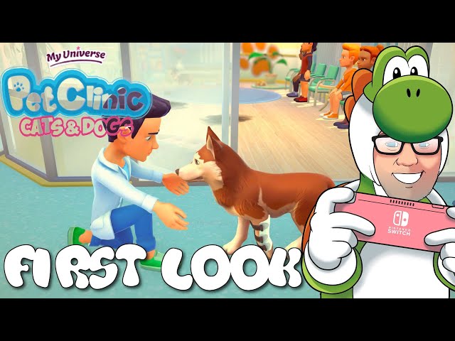 My Universe: Pet Clinic - Cats & Dogs PANDA EDITION | First Look on Nintendo  Switch | Microids Life - YouTube