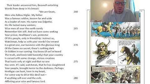 Beowulf Part 2 The Coming of Beowulf (Read Aloud w/ Analysis)
