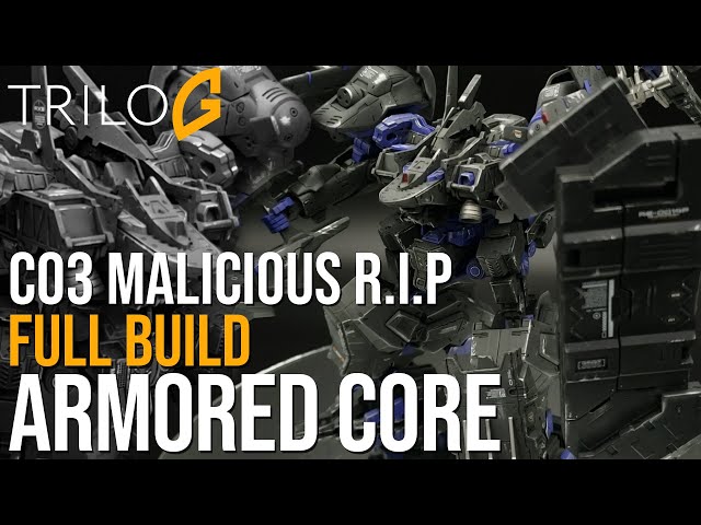 Armored Core Verdict Day CO3 Malicious R.I.P. 3/M Plastic Model