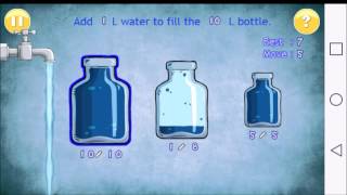 Water Capacity chapter 1 beginner level 18 walkthrough