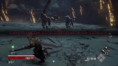 Code vein- argent wolf soldiers boss fight