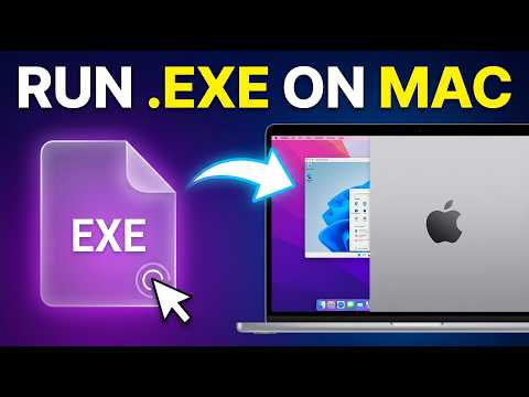 How to Run EXE Files on Mac | 3 Easy Ways Without Boot Camp | Works on M1/M2/M3/M4