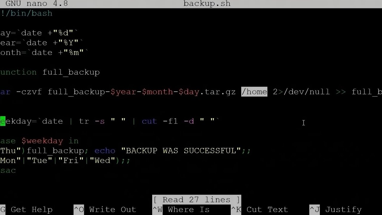 CompTIA Linux+ #2024 | Shell Scripting with Bash #14 - YouTube