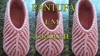 COMO FAZER ESSA LINDA PANTUFA EM CROCHÊ