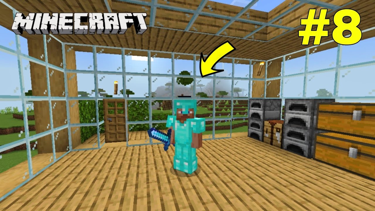 FULL DIAMOND ARMOR COMPLETE | MINECRAFT GAMEPLAY - YouTube