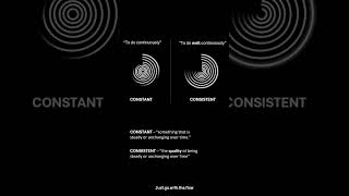 difference between constant and consistent