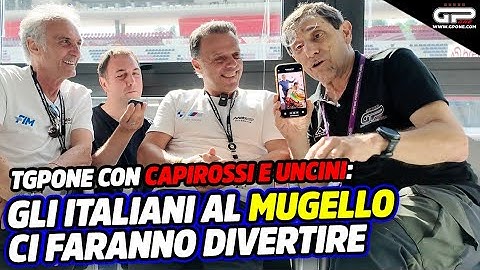 TGPOne, Capirossi e Uncini: Gli italiani al Mugello ci faranno divertire