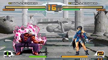 SNK vs. Capcom Chaos [Arcade] - Shin Akuma (with both endings)