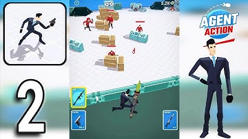 AGENT ACTION - Missions (7 - 10) Gameplay Walkthrough part 2 [Android iOS]