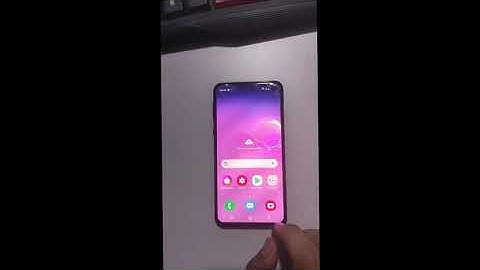 Frp Remove Samsung Galaxy S10E / S10 / S10 Plus / Last Securite Patch U6 / U7 ( Downgrade Firmware )