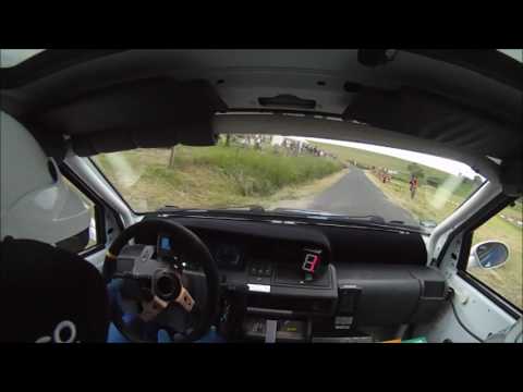 Onboard Clio Williams Rallye Rund um den Alheimer 2016 WP 1 "Licherode"