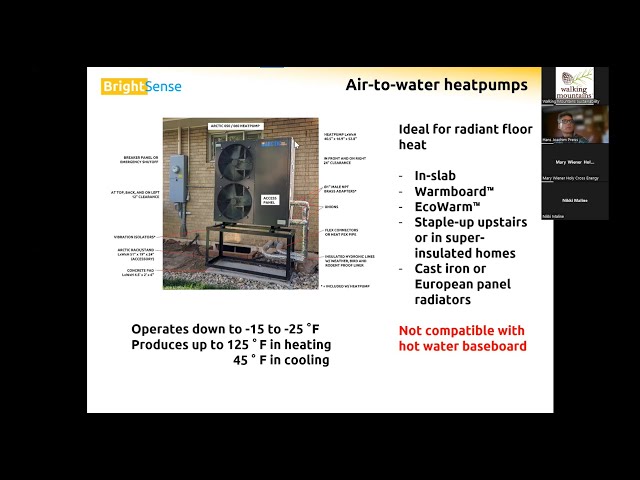 Air-To-Water Heat Pumps for Radiant Heating - YouTube