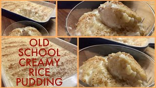 HOW CAN U MAKE CREAMY RICE PUDDING IN 15 MINUTES?/OLD SCHOOL RICE PUDDING MADE IN AN INSTANT POT