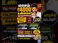 Thalapathy Vijay TVK Manifesto 2026 for Youth| #tvkmanifesto |வேலை இல்லையா அரசு மாசம் ₹4000 தரும்!