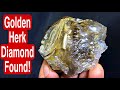 Golden Herkimer Diamond Mining Turns Phenomenal!