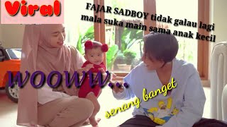 FaJar Sadboy tidak galau lagi sukanya main sama anak kecil.cerita ricis 