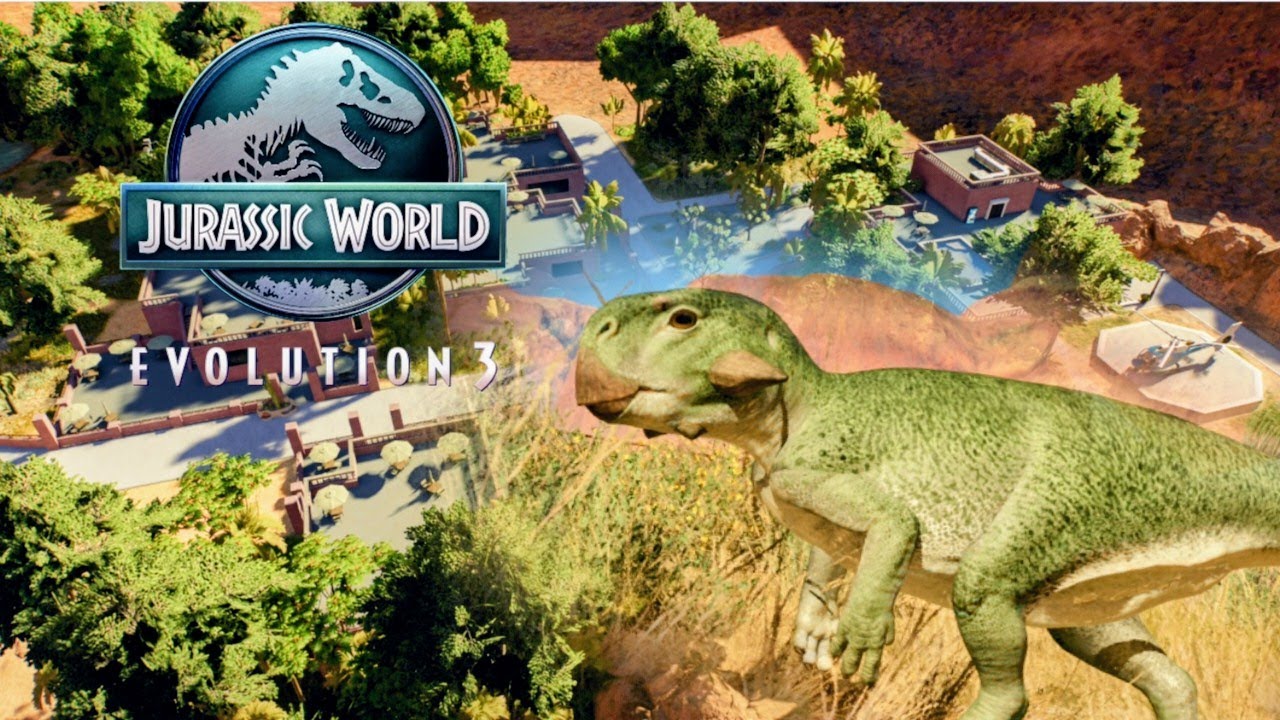 Building a JURASSIC CANYON TOUR PARK in JURASSIC WORLD EVOLUTION 3 ...