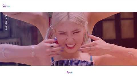 ITZY (Ryujin)- Not Shy MV (Solo+Focus Screen-Time Distribution)