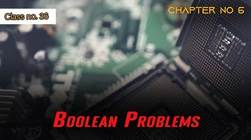 How to Learn Laws of Boolean Algebra and Problems of Boolean Algebra | Computer 10 Class Sindh Board