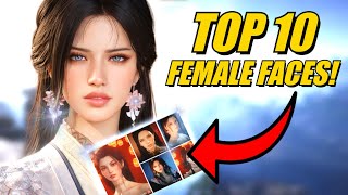 Where Winds Meet - Top 10 Female Face Appearances