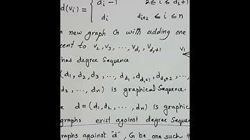 Havel Hakimi theorem part 2 (Graph theory )