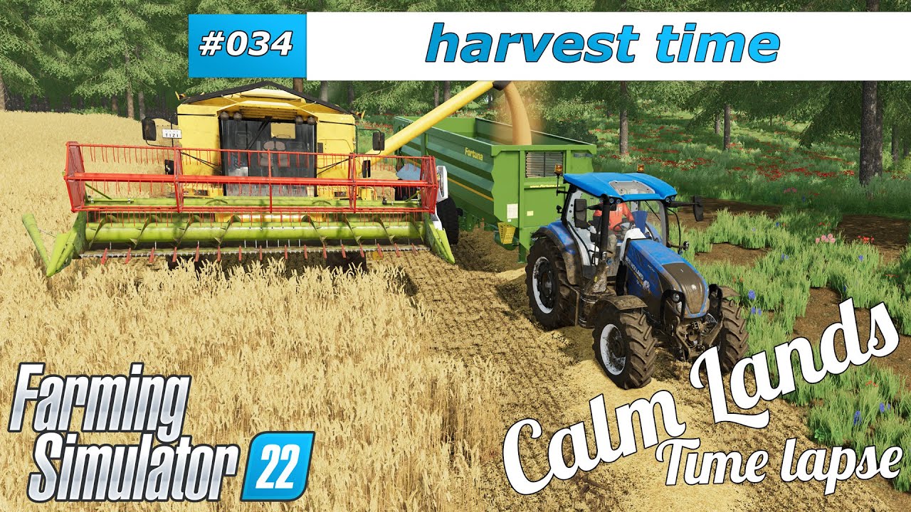 🚜 harvest oats and wheat, mulch and fertilize, sow oil radish, sell